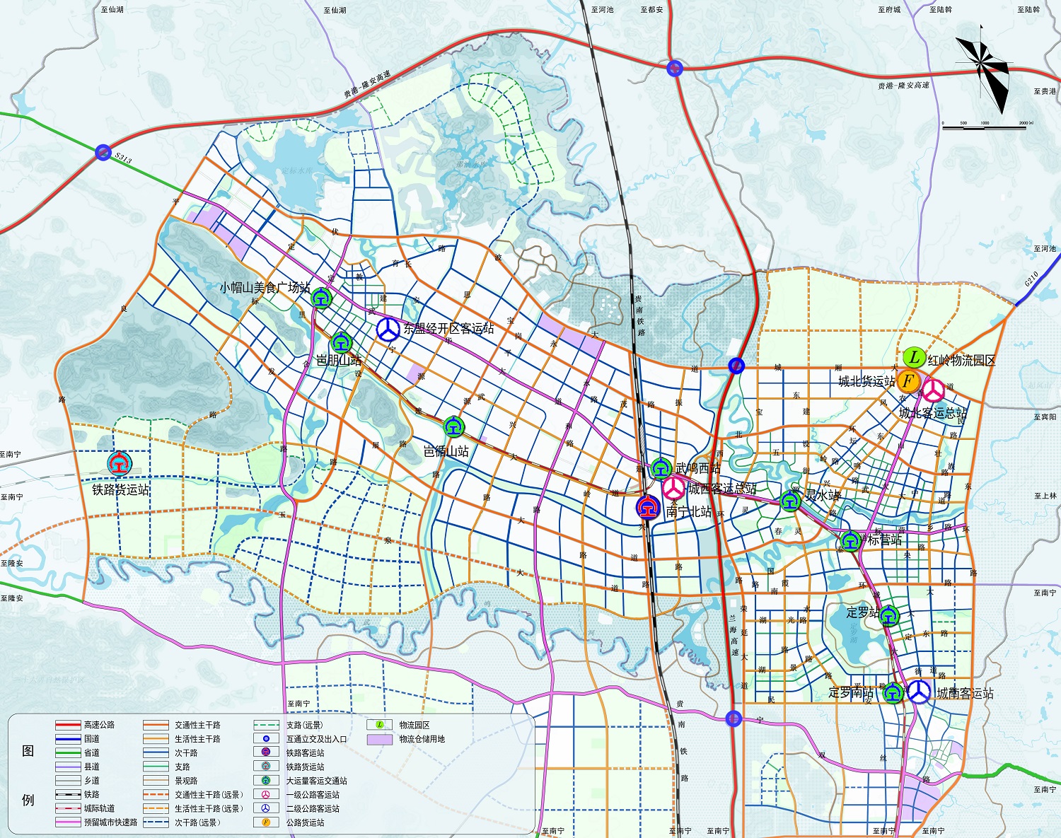 武鸣县县城总体妄想（2013-2030） - 合乐HL8