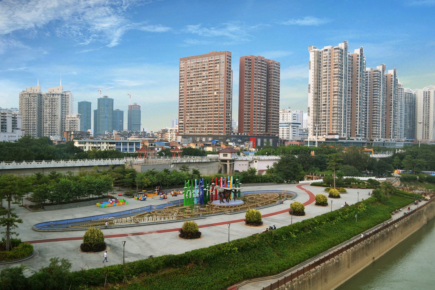 南宁市邕江综合整治和开发使用精品树模段工程景观妄想 - 合乐HL8